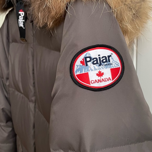 Pajar winter coat/puffer (Brown, size Medium) - Picture 4 of 9